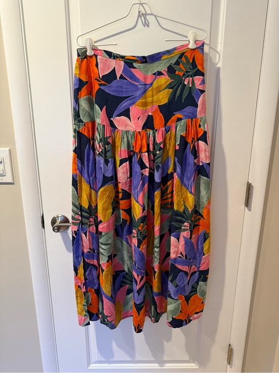Abel The Label Dresses & Skirts - Vibrant Multi-Color Floral Maxi Skirt
